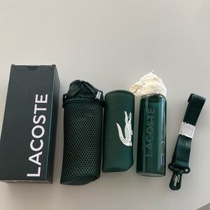 New Lacoste Glass Bottle set